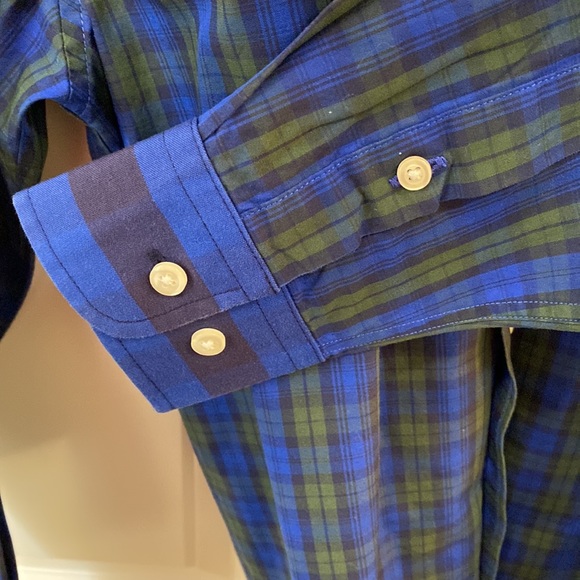 Nordstrom Boys size 8 Dress Shirt Plaid - Picture 4 of 6